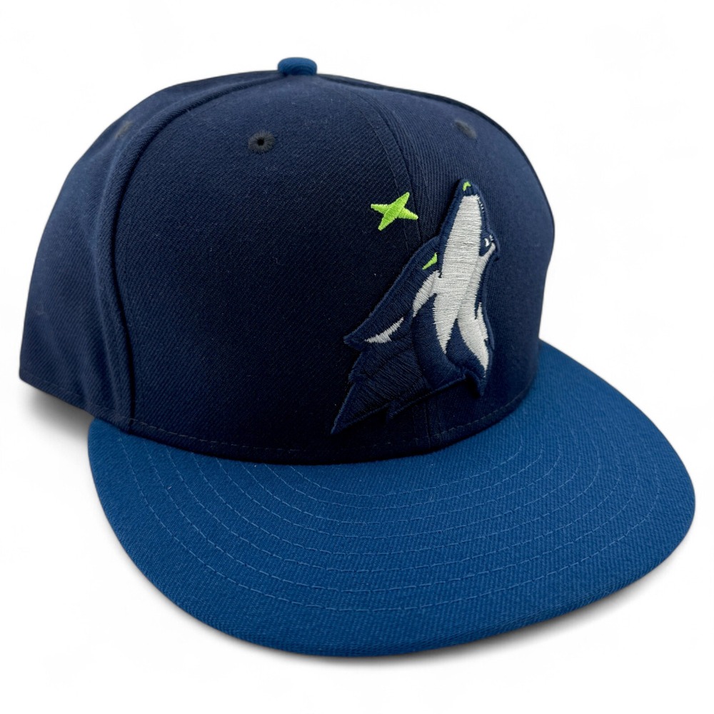 New Era Minnesota Timberwolves NBA 2-Tone Wolf Logo 9Fifty Snapback Hat Cap